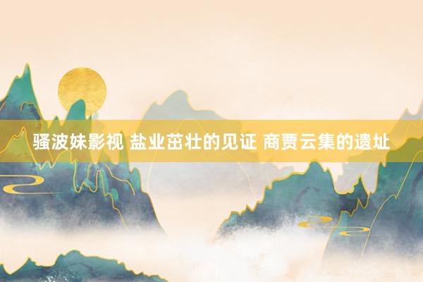 骚波妹影视 盐业茁壮的见证 商贾云集的遗址