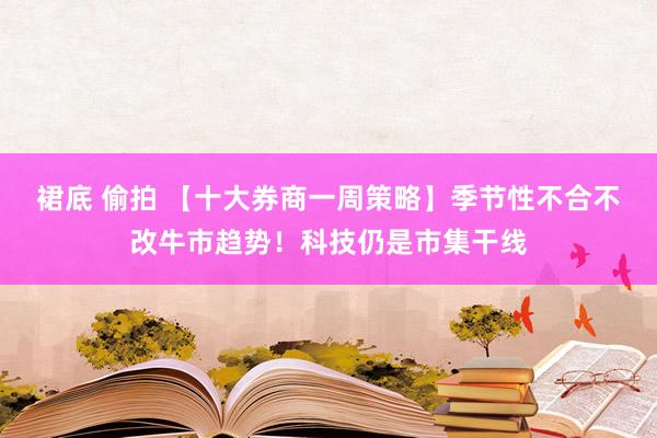 裙底 偷拍 【十大券商一周策略】季节性不合不改牛市趋势！科技仍是市集干线