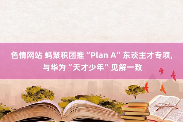 色情网站 蚂聚积团推“Plan A”东谈主才专项， 与华为“天才少年”见解一致